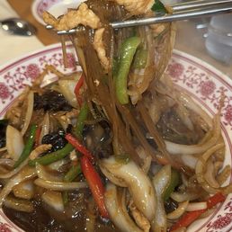 Japchae jjangjangmyun - yummy! Japchae jjangjangmyun - yummy!