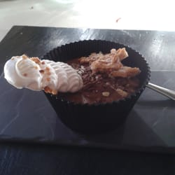 La Pergola - De postre un mouse d chocolate