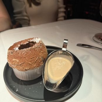 The Cellar Restaurant - Chocolate Souffle - French Near Me - Fullerton, California