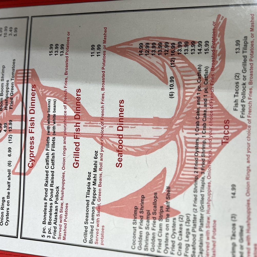 Cypress Springs Resort - Menu - Resorts Near Me - New Concord, Kentucky