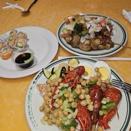 Buffet fare. Buffet fare.