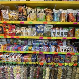 Huge selection of candies and snacks Huge selection of candies and snacks