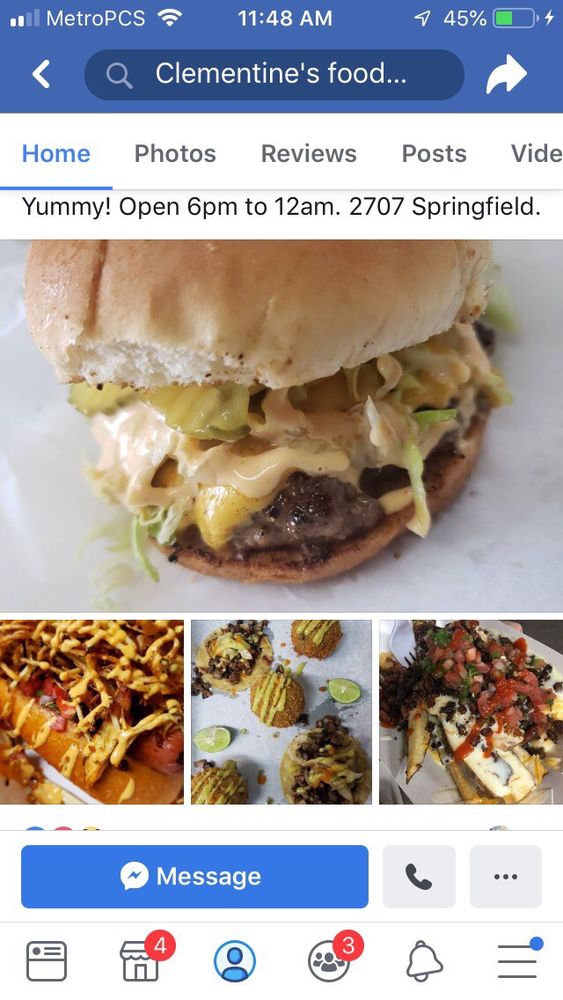 CLEMENTINE’S FOOD TRUCK Updated August 2024 3302 Santa Ursula Ave