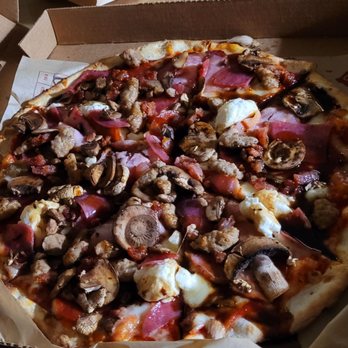 MOD Pizza - It is possible to overdo the toppings. Just sayin'. - Pizza Near Me - Hillsboro, Oregon