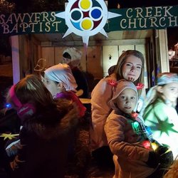 Sawyer's Creek Baptist Church - Sawyer's Creek Christmas parade.