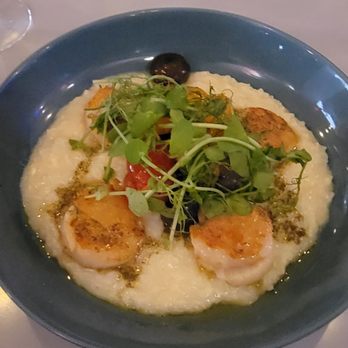 Mala Ocean Tavern - Seared Scallops with ciopolini onions over Risotto. - Seafood Near Me - Lahaina, Hawaii Mala Ocean Tavern - Seared Scallops with ciopolini onions over Risotto. - Seafood Near Me - Lahaina, Hawaii