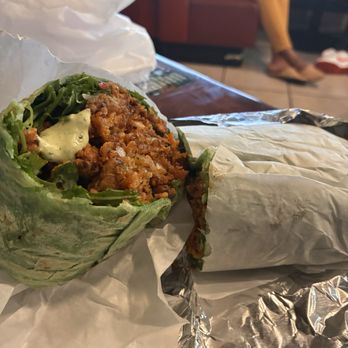 VegainzLA - Mushroom burrito - Vegan Near Me - Inglewood, California VegainzLA - Mushroom burrito - Vegan Near Me - Inglewood, California