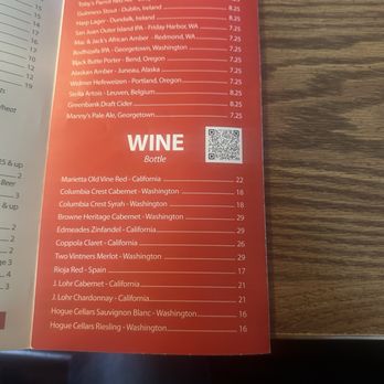 Toby's Tavern - Beer and wine menu - American Near Me - Coupeville, Washington Toby's Tavern - Beer and wine menu - American Near Me - Coupeville, Washington