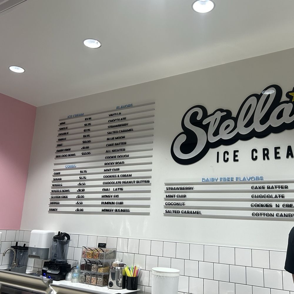 Stella’s Ice Cream - Menu - Ice Cream & Frozen Yogurt Near Me - Nebraska, Nebraska