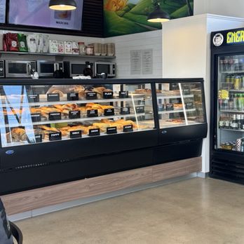 Bubba's Bagels - Inside pic with yummies - Bagels Near Me - Grass Valley, California