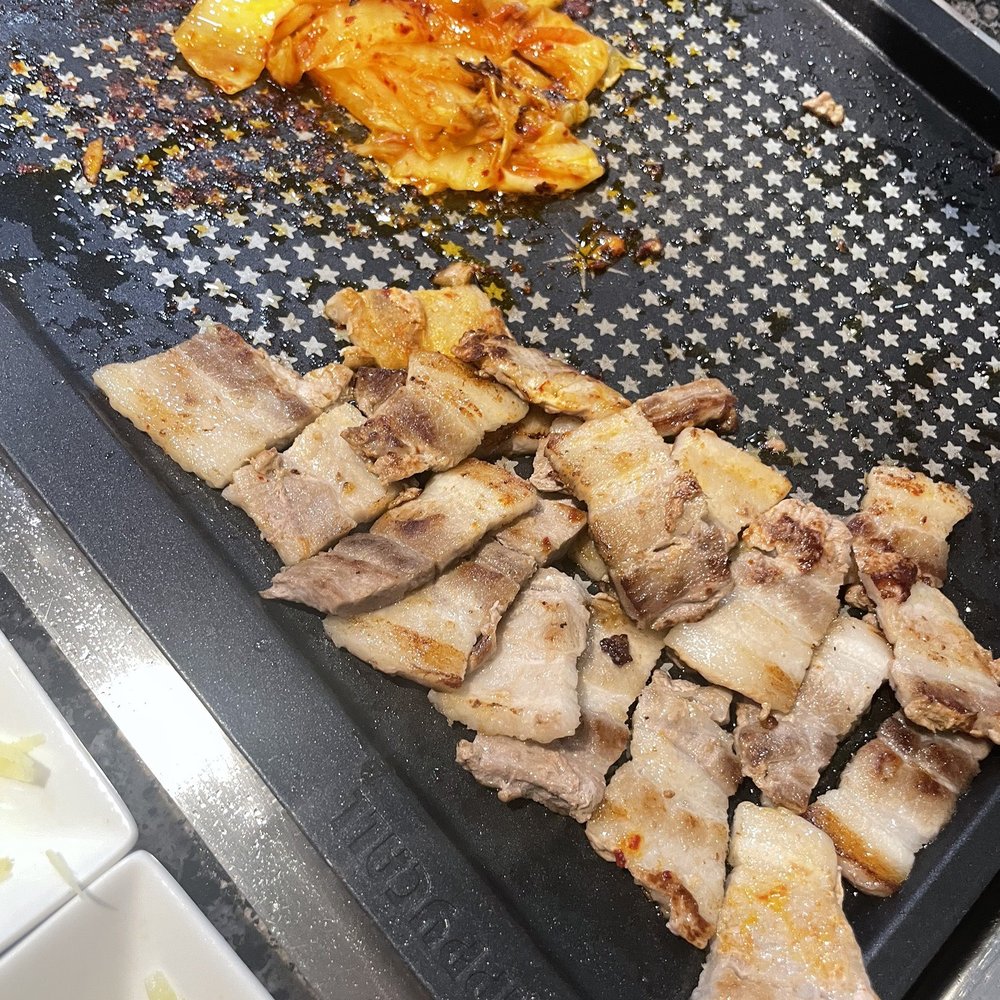 K Bbq Eel Village - pork belly - Korean Near Me - Buena Park, California