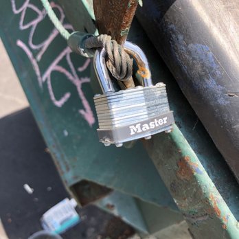 Winters Bros. Waste Systems - Broken lock! - Dumpster Rental Near Me - West Babylon, New York Winters Bros. Waste Systems - Broken lock! - Dumpster Rental Near Me - West Babylon, New York
