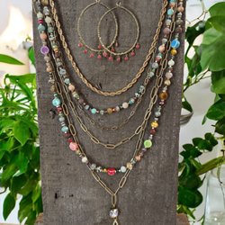 The Design Haus Boutique - We carry gorgeous vendors for our Jewelry! The number one fave favorite is Pink Panache. Statement and everyday pieces!