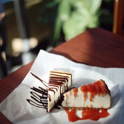 TJ's Pizza Wings N Things - NY style cheesecake