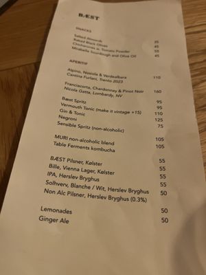 Menu photo 3 Bæst Copenhagen, 84