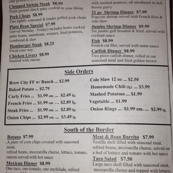 Hornet's Restaurant - the menu of the restaurant - Restaurants Near Me - Phelps, Kentucky