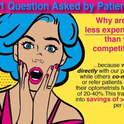 Laser Eye Center - Our procedures are competitively priced because we work directly with our patients.