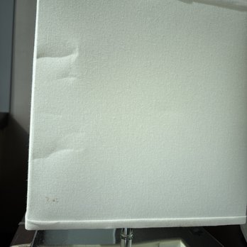 Vdara - Lamp shade , crushed and with food stains. - Hotels Near Me - Las Vegas, Nevada