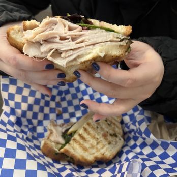 Mama Hawk’s Kitchen & Coffee - Turkey Panini Sandwich - Sandwiches Near Me - Lahaska, Pennsylvania Mama Hawk’s Kitchen & Coffee - Turkey Panini Sandwich - Sandwiches Near Me - Lahaska, Pennsylvania