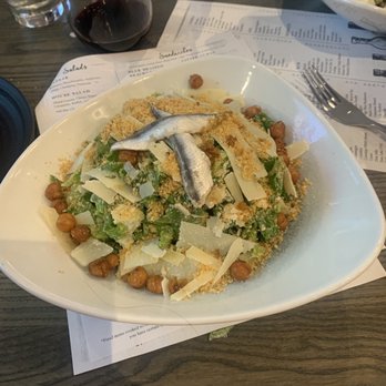 Fine Line - Cesar salad with anchovies - Pizza Near Me - Revere, Massachusetts Fine Line - Cesar salad with anchovies - Pizza Near Me - Revere, Massachusetts