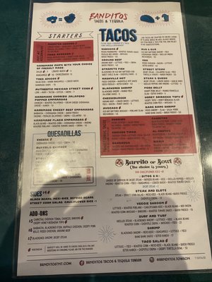 Menu photo 7 Banditos Bar & Kitchen- Towson Towson, MD