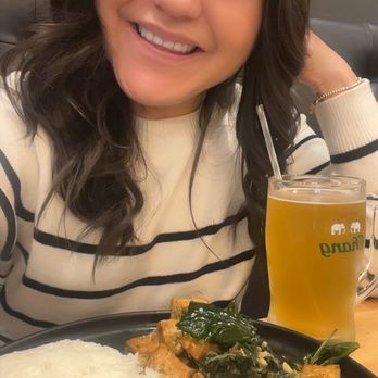 Manaao - Me and my extra spicy holy basil with fried tofu!  "Holy Basil and Chili" Pad Ga-Prao - Thai Near Me - Tustin, California