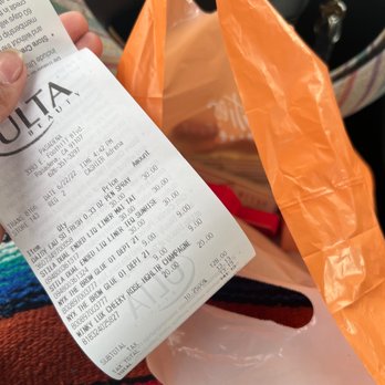 Ulta Beauty - My paid receipt in case they were still wondering - Cosmetics & Beauty Supply Near Me - Pasadena, California Ulta Beauty - My paid receipt in case they were still wondering - Cosmetics & Beauty Supply Near Me - Pasadena, California