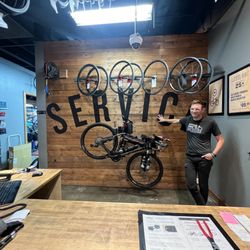 Trek Bicycle Tukwila Southcenter - My bikepacking rig and the head mechanic that got me back rolling on the backroads! Thanks so much Tuckwila Trek!!!