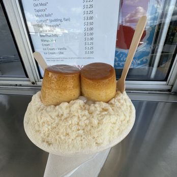Ice Garden - #7 with ube ice cream on the bottom - Desserts Near Me - Aiea, Hawaii