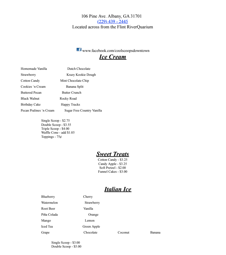 COOL SCOOPS Updated August 2024 12 Photos 106 Pine Ave, Albany