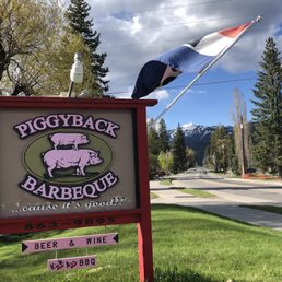 Exterior photo of Piggyback BBQ - Whitefish, Montana Exterior photo of Piggyback BBQ - Whitefish, Montana