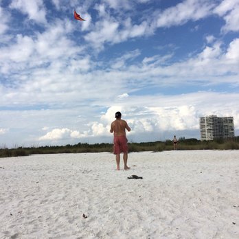 Marco Island - Windy enough for kite flying and plenty of room on the beach. - Real Estate Near Me