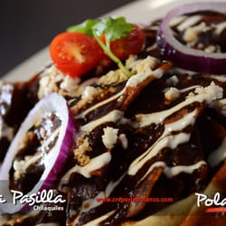 Crepería Polanco - Crepa de Chilaquiles en salsa pasilla - Lo nuevo de 8am a 12pm