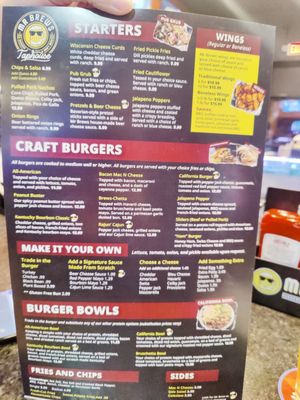 Menu photo 2 Mr Brews Taphouse Mesa, AZ