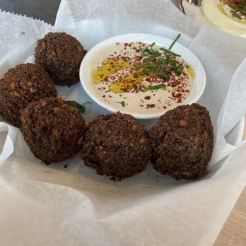 Safta - Falafel tahini, herbs - Middle Eastern Near Me - Denver, Colorado Safta - Falafel tahini, herbs - Middle Eastern Near Me - Denver, Colorado