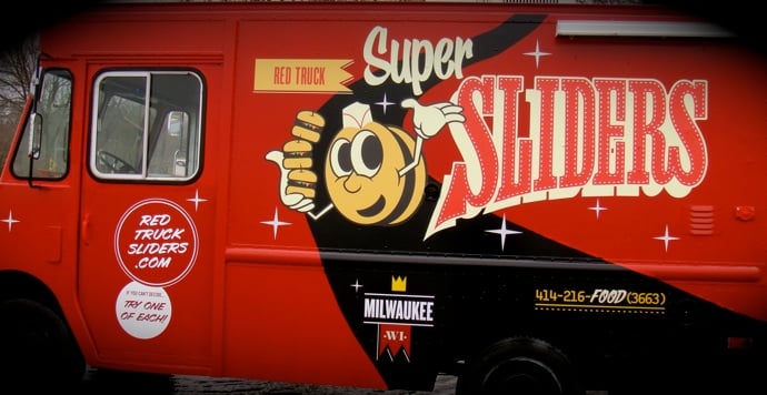 Red Truck Sliders Logo