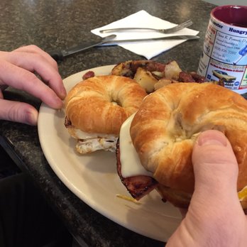 George's Restaurant & Bar - Croissant sandwiches with ham - Breakfast & Brunch Near Me - Gloucester, Massachusetts