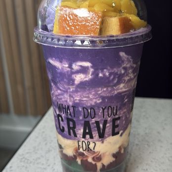 Crave Boba - Halo halo - Bubble Tea Near Me - Garden Grove, California