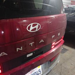 This was the dent that was already on the car prior to us renting it. Our insurance paid $3000 for repairs and SIXT is still asking... This was the dent that was already on the car prior to us renting it. Our insurance paid $3000 for repairs and SIXT is still asking...