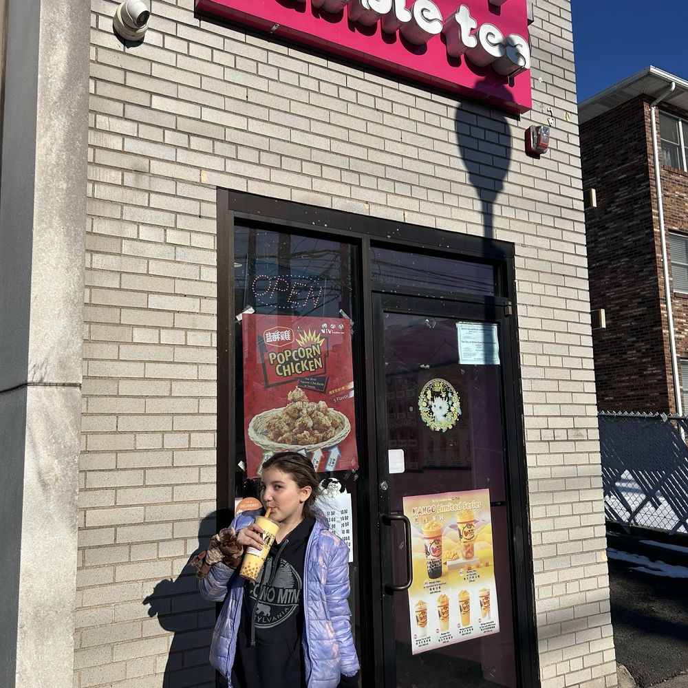 Vivi Bubble Tea - Enjoying her bubble Mango Tea. - Bubble Tea Near Me - Clifton, New Jersey Vivi Bubble Tea - Enjoying her bubble Mango Tea. - Bubble Tea Near Me - Clifton, New Jersey