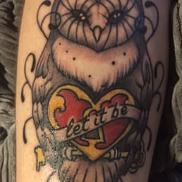 One of the matching tattoos Tony did for me and my mom, in honor of my father. One of the matching tattoos Tony did for me and my mom, in honor of my father.