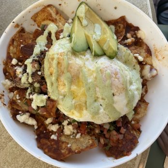 Veranda Restaurant - Beef Birria Chilaquiles - American Near Me - San Diego, California Veranda Restaurant - Beef Birria Chilaquiles - American Near Me - San Diego, California