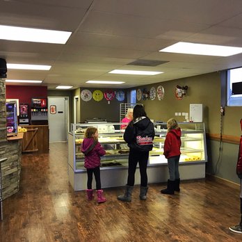 Main’s Bakery - customers in a bakery - Donuts Near Me - Huntingburg, Indiana Main’s Bakery - customers in a bakery - Donuts Near Me - Huntingburg, Indiana
