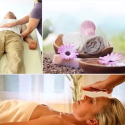 East-West Acupuncture & Herbal Center - An example of someone receiving reiki. A reiki practioner's hands are sometimes placed above the body or touching!