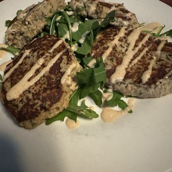 Cascadia Grill - Salmon/Crab Cakes - Steakhouses Near Me - Olympia, Washington