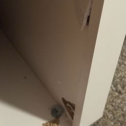Broken shoe shelf Broken shoe shelf
