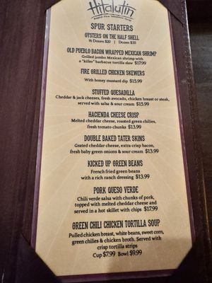 Menu photo 8 HiFalutin Rapid Western Grill Tucson, AZ