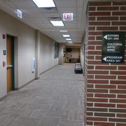 Park Center - Upstairs and their wing of activity rooms.