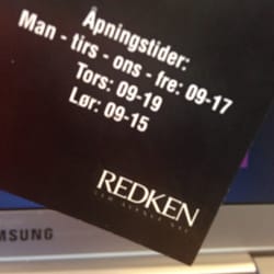 Hår-studio 1095 - Åpningstider