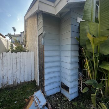 Redlands Handyman Services - Rotten siding was falling off. - Handyman Near Me Redlands Handyman Services - Rotten siding was falling off. - Handyman Near Me